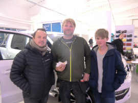 Alec Ahlenius, Nöjespoolen, pratade transportbilar med Anders och Egon Kvarnebrink, Kvarnab Entreprenad