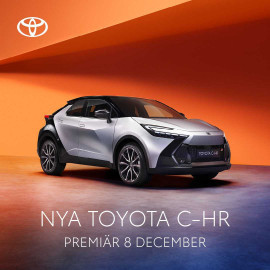 Premiärhelg för nya Toyota C-HR.